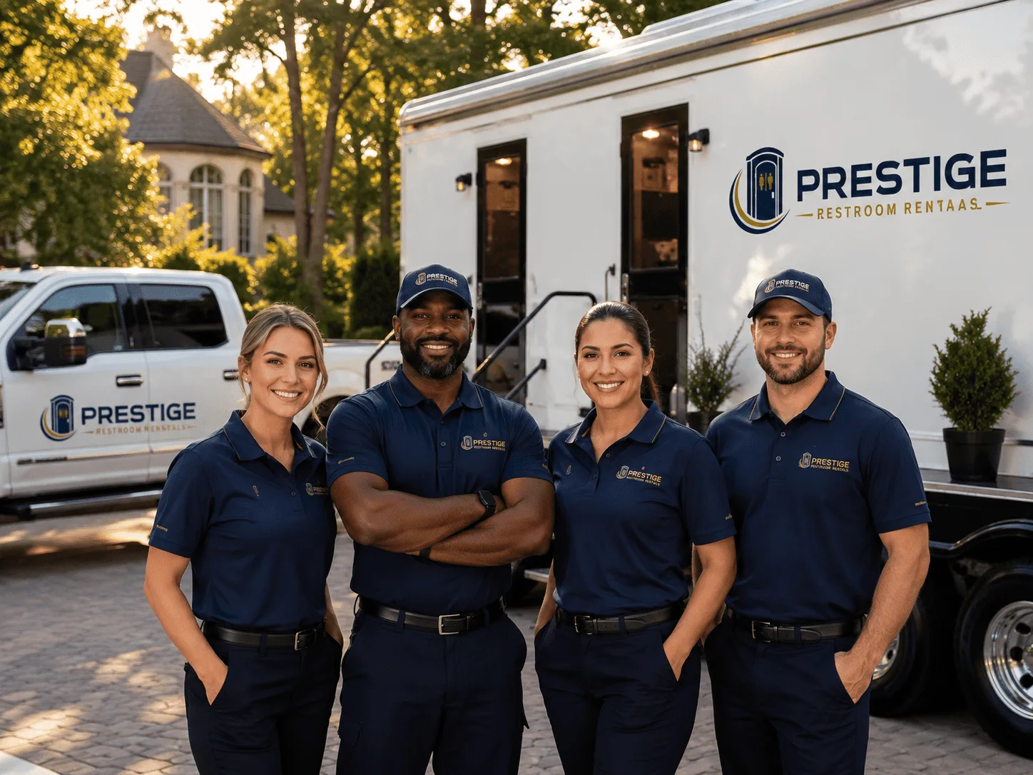 Trusted Luxury Portable Restrooms company in Vance, MS